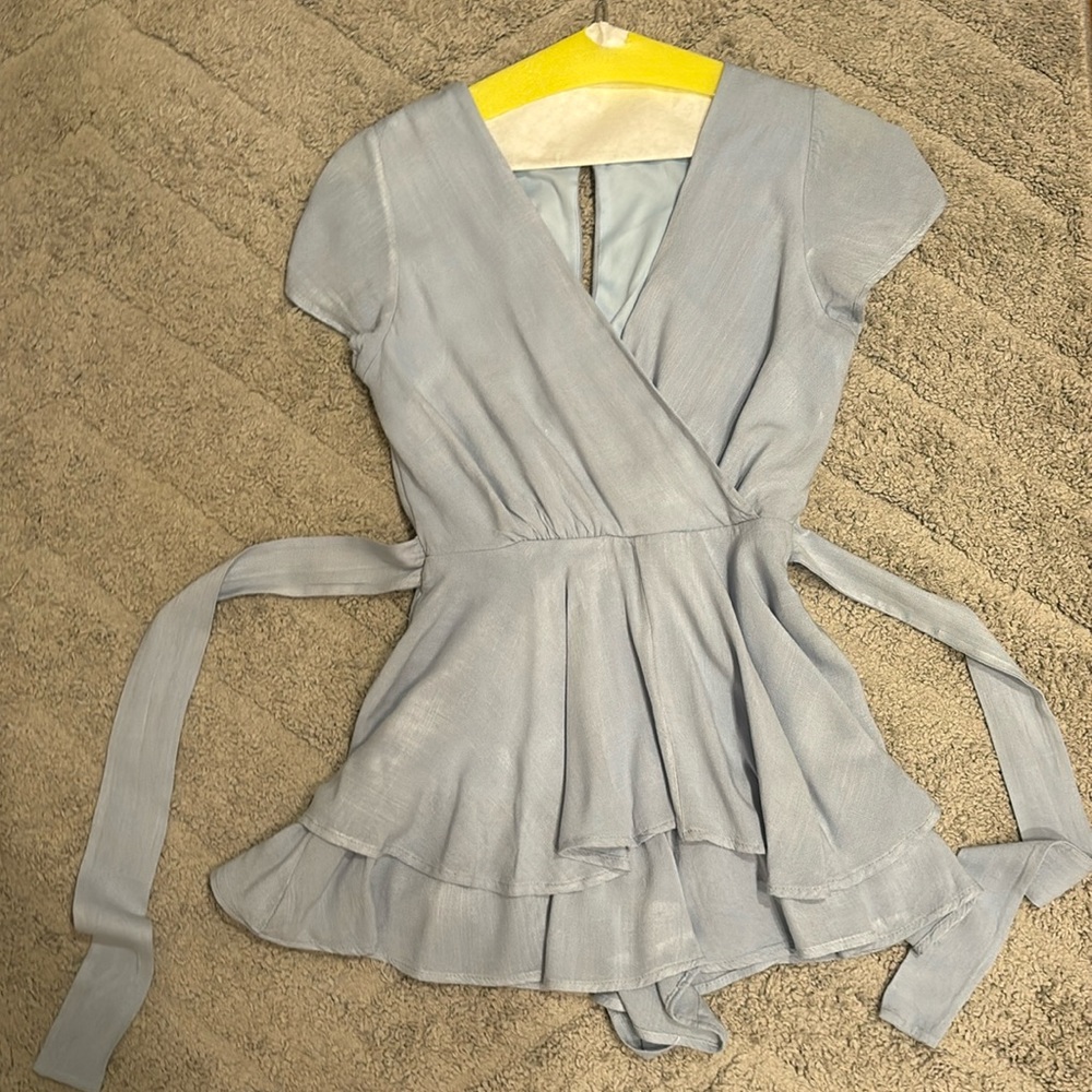 Blue Altar’d State Romper